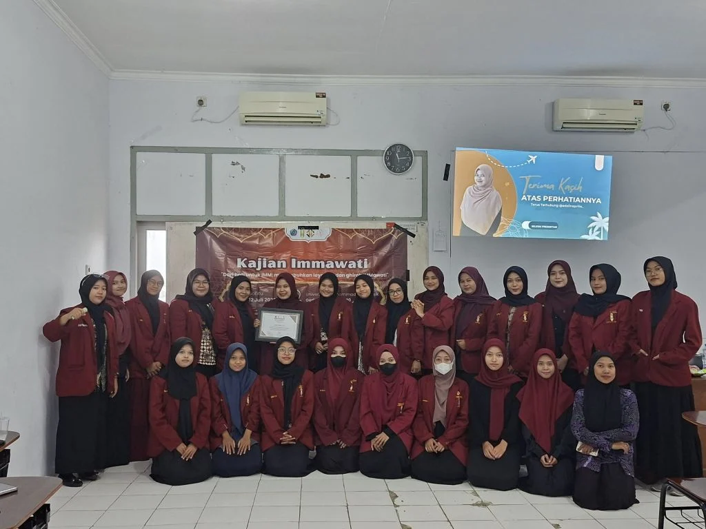 Tumbuhkan Ghiroh Immawati, IMM Alfarezi dan IMM Ekosentris Adakan Kajian Immawati