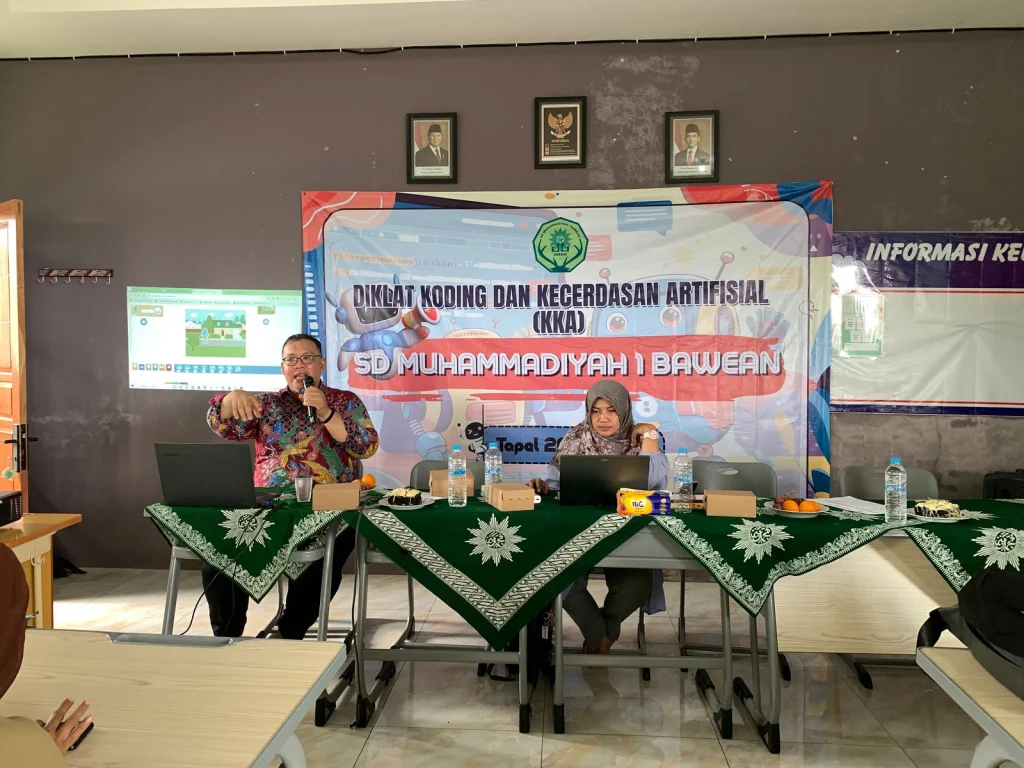 Pendampingan SDMM ke SD Mutu Bawean Hidupkan Pembelajaran Koding dan AI