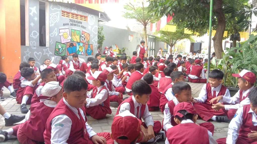 SD Muhammadiyah Kota Blitar Gelar Kegiatan Pengenalan Pembiasaan Pagi, 5S, dan 7 Kebiasaan Anak Indonesia Hebat