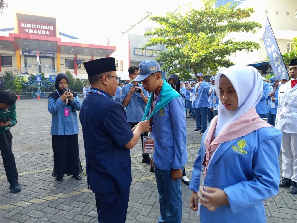 Atraksi Repling Pukau Peserta Fortasi Smamda Sidoarjo
