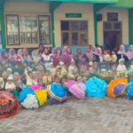 Pawai Payung Hias Menjadi Penutup MPLS PAUD Andalan Karangasem Tahun 2025