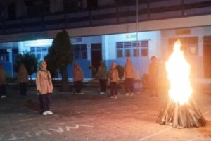 Sukseskan MPLS, IPM MTs Muhammadiyah 4 Bulubrangsi Gelar Perkamju Penuh Makna
