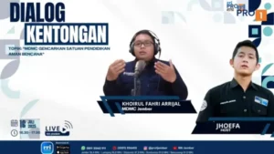 MDMC Jember Gencarkan Program Sekolah Aman Bencana Lewat Dialog di RRI