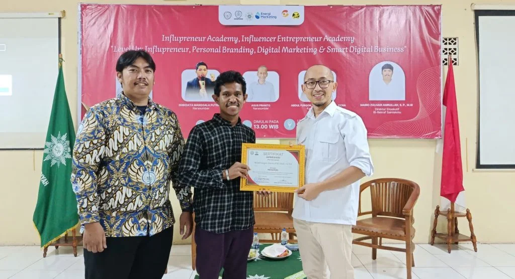 Pengusaha Muda Diajak Kuasai Personal Branding dan Bisnis Digital Lewat Influpreneur Academy