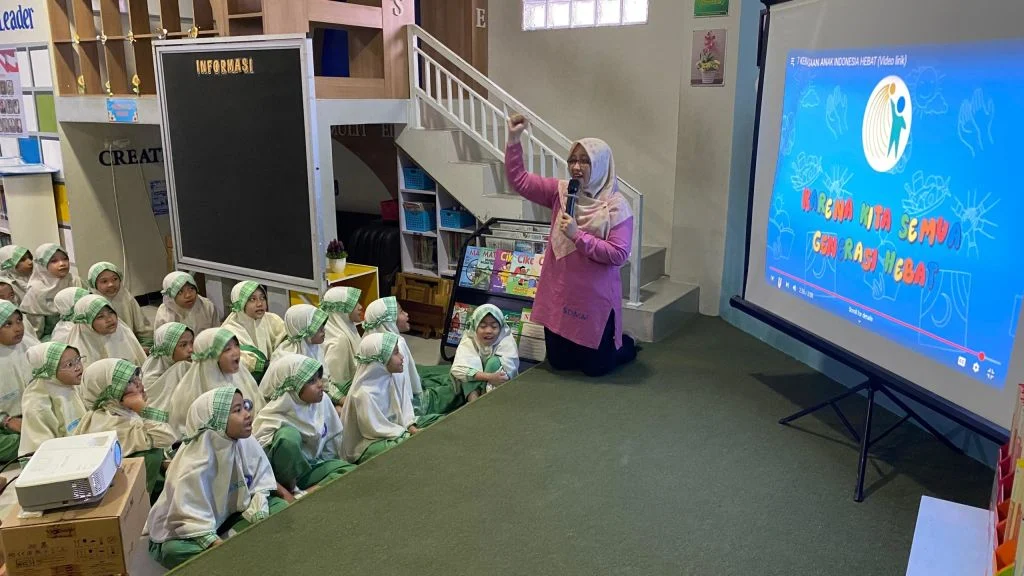 SDMM Kuatkan Karakter Siswa dalam Kegiatan School Habit pada Momen MPLS