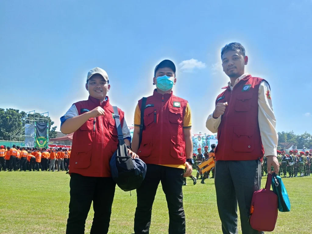 Ribuan Hadir di Apel Kokam, Tim Kesehatan PDPM Ponorogo Siaga Penuh