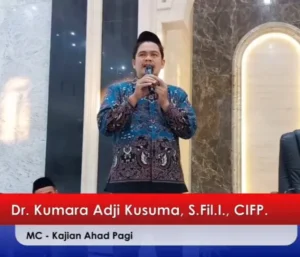 Ketua Majelis Dikdasmen PCM Tulangan Jadi MC Kajian Ahad Pagi PDM Sidoarjo