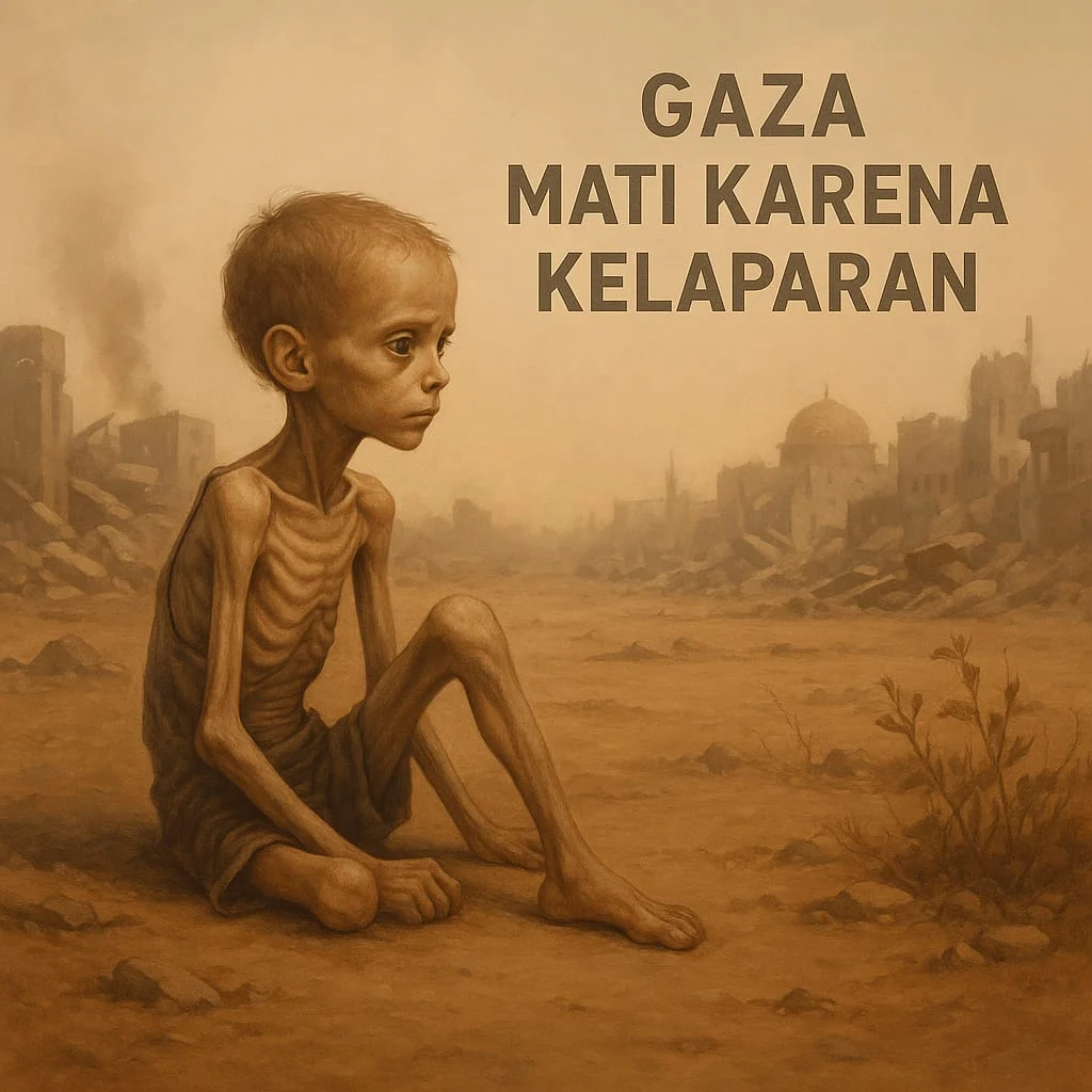 Gaza Mati Karena Kelaparan, Kemanusiaan Kita Ikut Mati Karena Diam