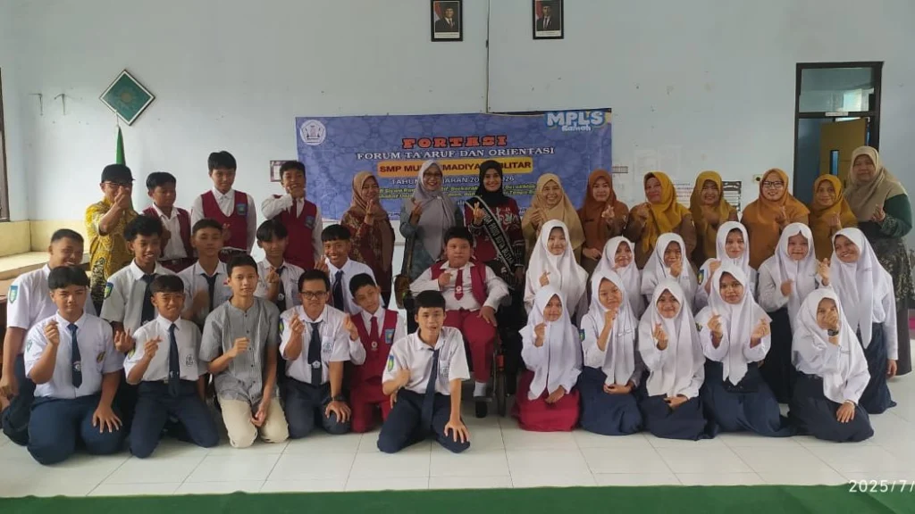 Bunda PAUD Blitar Tinjau MPLS di SMP Muhammadiyah 1, Pastikan Pendidikan Ramah Anak