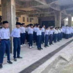 Apel Perdana, Mudir Pondok Babussalam Socah Teladankan Ibda’ Binafsik dan Mental Belajar Santri