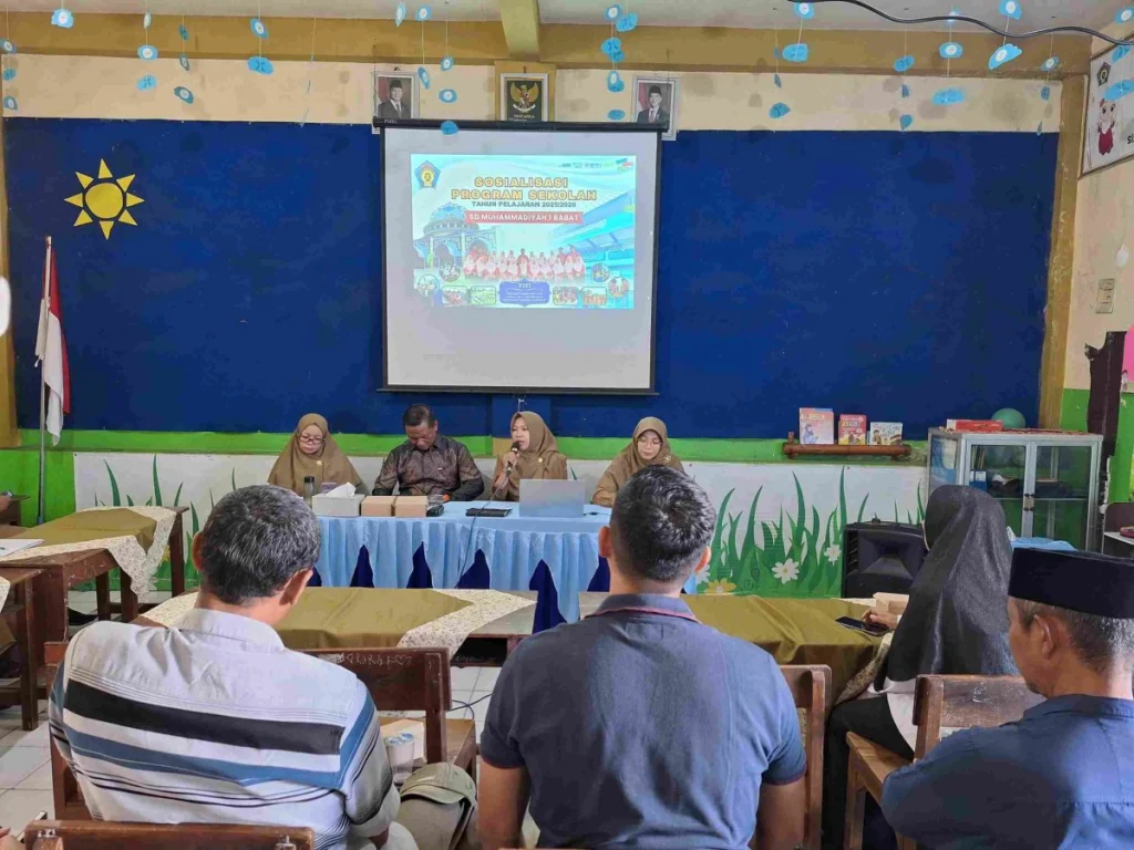 Inilah Hasil Sosialisasi Program Sekolah SD Musaba Tahun Pelajaran 2025/2026