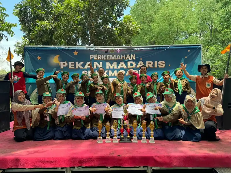 Bangga! Qabilah HW Mimsapa Sabet Juara Umum Perkemahan Pekan Madaris