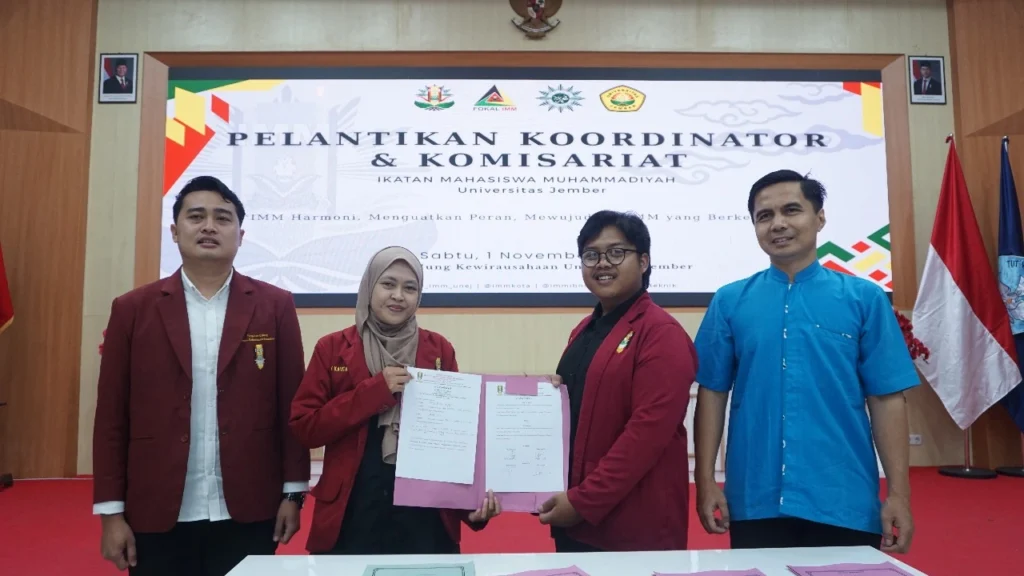 Pelantikan IMM UNEJ 2025/2026: Menguatkan Harmoni dan Peran Mahasiswa Berkemajuan