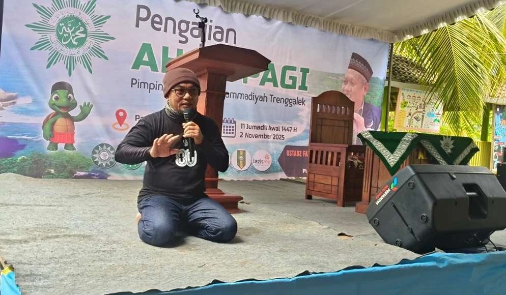 Pengajian Ahad Pagi PDM Trenggalek di Konservasi Penyu: Merajut Iman dan Kepedulian Ekologis
