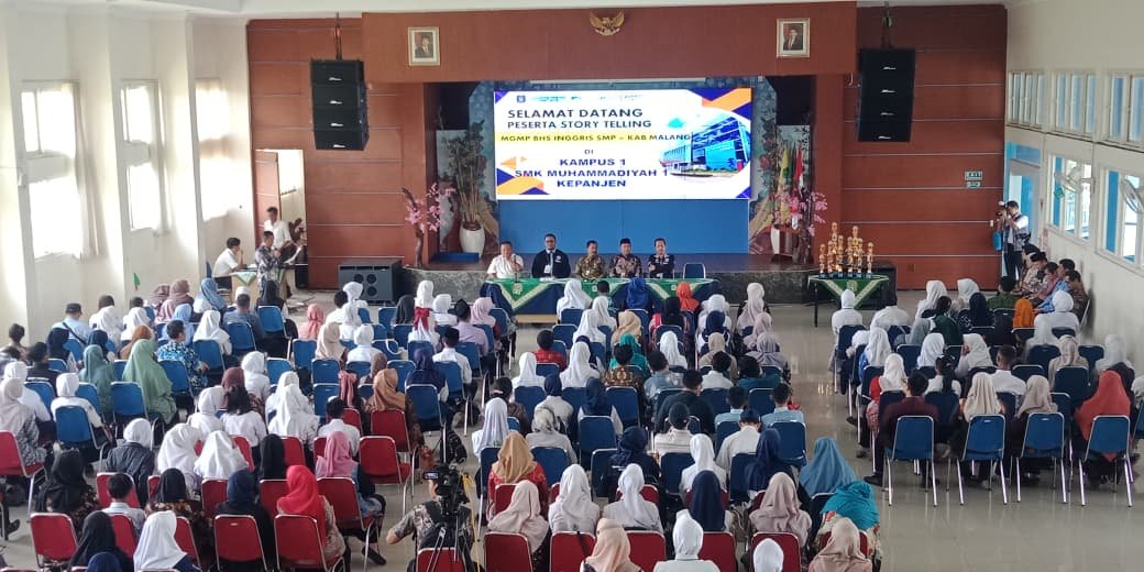 SMK Muhammadiyah 1 Kepanjen Sukses Fasilitasi Potensi Pencerita Muda Melalui Lomba Story Telling Competition 2025