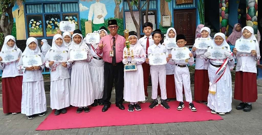 Fokus dan Disiplin Berlatih Paskibra SDM Limas Juara LKBB SEGARA II Se-Jawa Timur