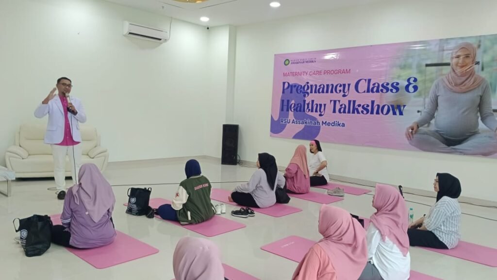 RSU Assakinah Medika Sukodono Edukasi Ibu Hamil Cara Pencegahan Stunting dan Prenatal Pilates