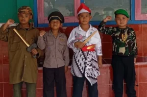 Peringati Hari Pahlawan, SD Muhammadiyah 1 Kedungadem Tanamkan Nilai Nasionalisme