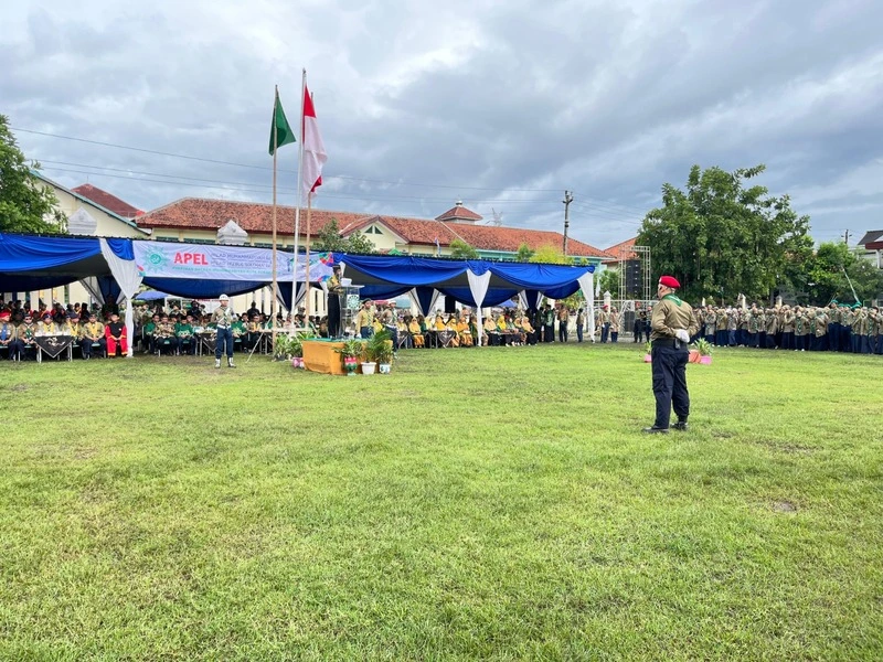 Ribuan Peserta Apel Milad 113 Muhammadiyah dan Milad 107 Hizbul Wathan, Teladani Para Tokoh Muhammadiyah