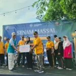 Surya Mart Serahkan 1 Unit Ambulans Hasil Donasi Infak Kembalian Konsumen
