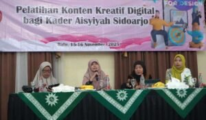 Pelatihan Pembuatan Konten Kreatif Digital bersama Kader Aisyiyah Sidoarjo