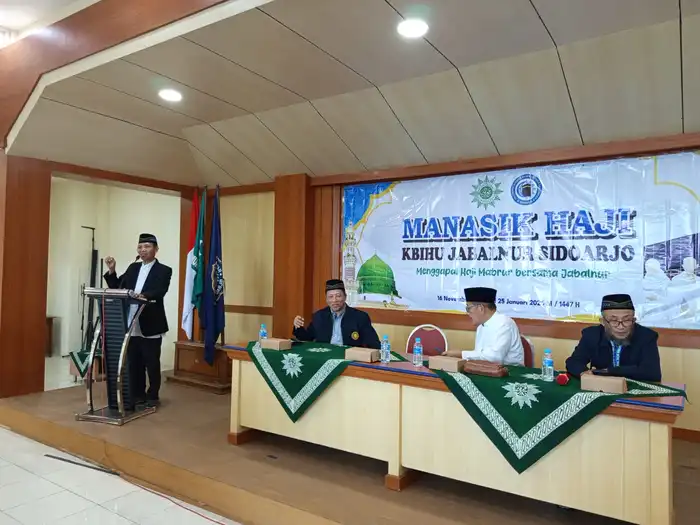 Ketua PDM Sidoarjo Buka Manasik Haji KBIHU Jabal Nur di Umsida
