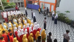 PCM Simokerto Peringati Milad ke-113 Muhammadiyah dengan Apel dan Pawai