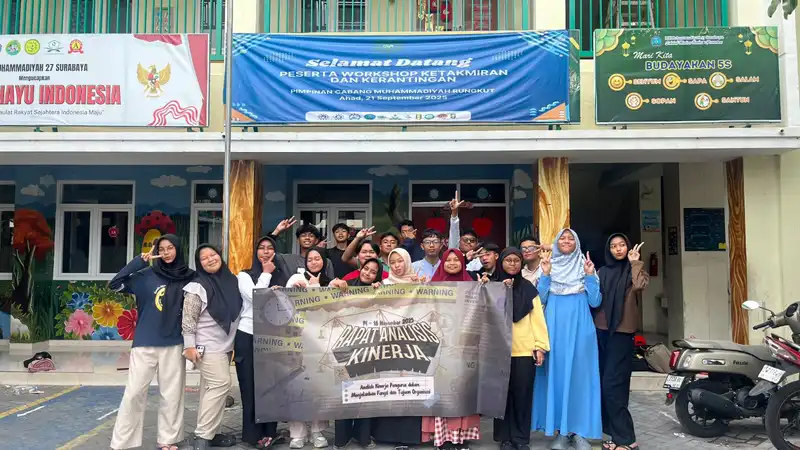 Perkuat Tata Kelola Organisasi, PR IPM Smamseven Adakan Rapat Analisis Kinerja