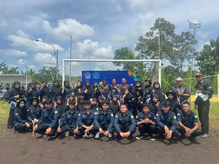 Tim Abinawa SMA Muha Pandu Outbound Gebyar Milad ke-113 Muhammadiyah di SMP Muhi Genteng