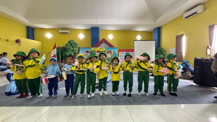Kolaborasi Ceria Fun Camp Kids KB-TK ABA 25 Wage dan SD Muhammadiyah 3 Ikrom