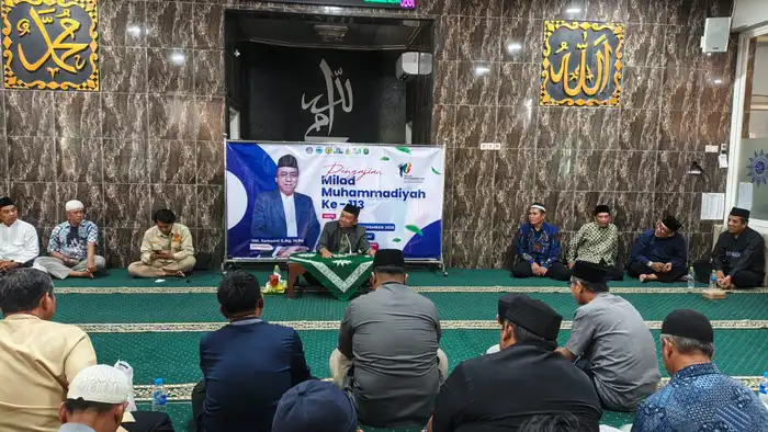PCM Driyorejo Gelar Pengajian Akbar, Perkuat Komitmen Dakwah di Milad ke-113 Muhammadiyah