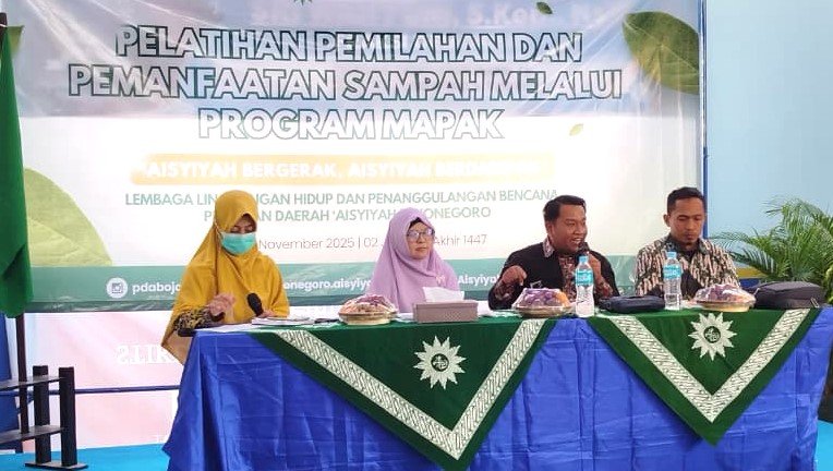 Program MAPAK Menang BIA 2025, Aisyiyah Bojonegoro Buktikan Inovasi Berbasis Sampah