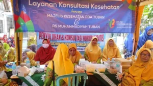 Milad ke-113 Muhammadiyah, PDA Tuban Hadirkan Pelayanan Kesehatan Gratis