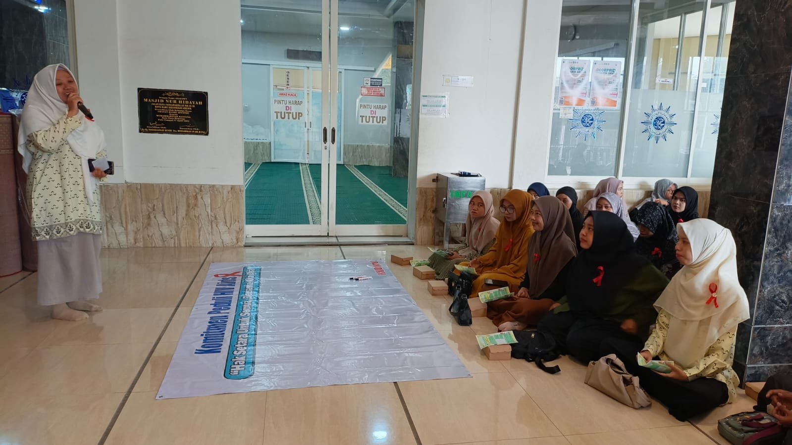 PCNA Driyorejo Gelar Aksi Solidaritas Peduli HIV/AIDS Peringati Hari AIDS Sedunia