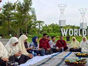 Aksi Solidaritas Nasyiah Gresik dari Edukasi, Berbagi hingga Cap Jari