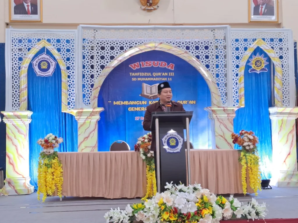 Ketua Majelis Tabligh Buka Wisuda Tahfidh SD Muhlas, Ini Harapannya