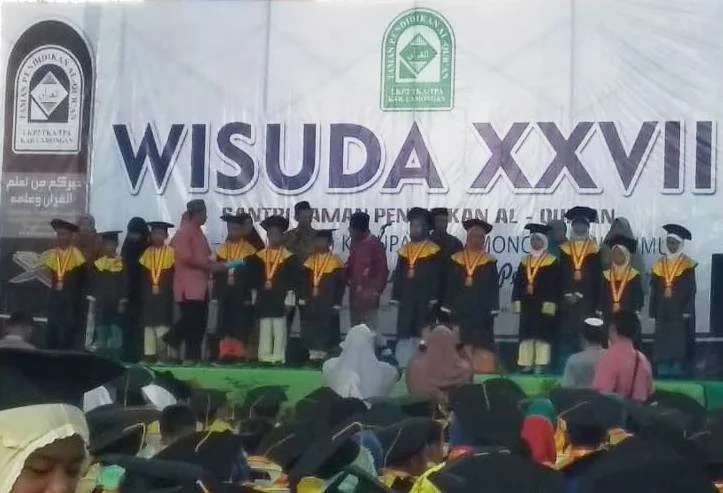 Putri Ketua PRM Jadi Wisudawan TPQ Terbaik