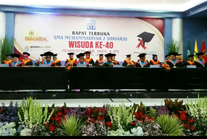 Smamda Sidoarjo Wisuda 501 Siswa
