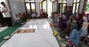 Penyaluran Sedekah Lintas Ormas di Wonosalam