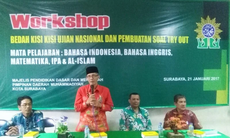 Bedah Kisi-Kisi Ujian Nasional, 250 Guru Muhammadiyah Surabaya Ikuti Workshop   
