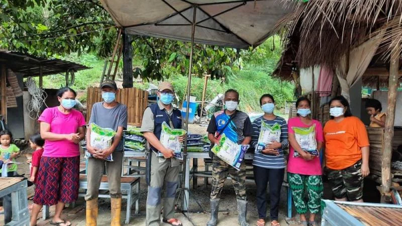 Zakat Fitri 4,4 Ton Dibagikan PCIM Malaysia