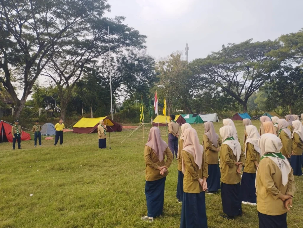 Kegiatan Kemah Dakwah Terpadu Qobilah SMKM 1 Kertosono