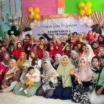 Tangis Pecah Pelepasan Anak Didik TK ABA 41 Menganti