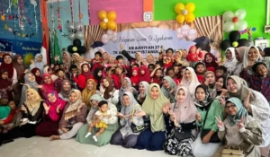 Tangis Pecah Pelepasan Anak Didik TK ABA 41 Menganti