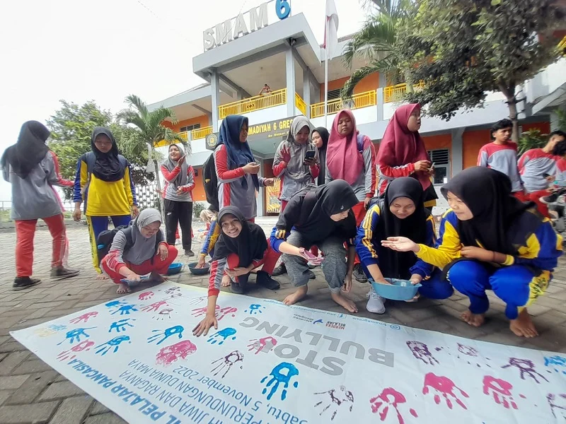 Stop Cyberbullying di Sabtu Seru SMAM 6 Gresik