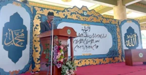 Pengasuh Ponpes Al-Ishlah Sendangagung di Pelantikan Pengurus OPPI: Pemimpin Harus Jujur dan Amanah