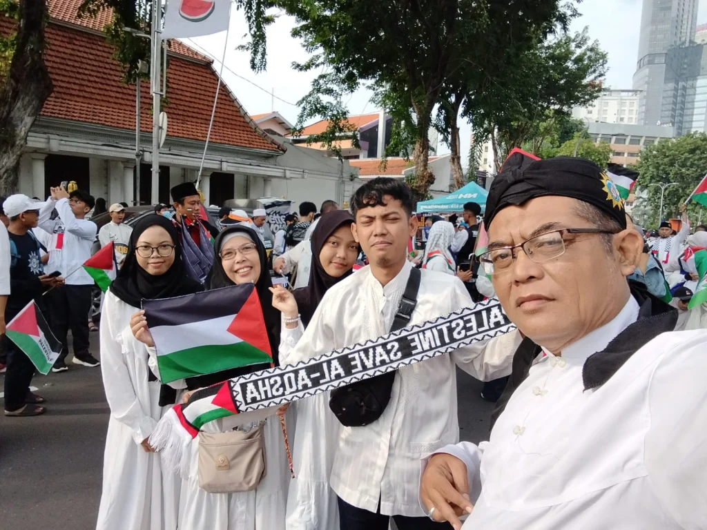 Ragam Keunikan Aksi Damai Peduli Palestina untuk Membakar Semangat Perjuangan