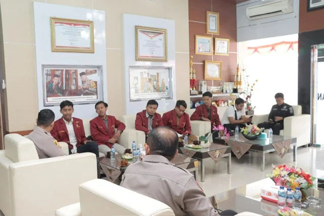 PC IMM Lamongan Gelar Audiensi ke Polres Lamongan untuk Memerangi Perjudian