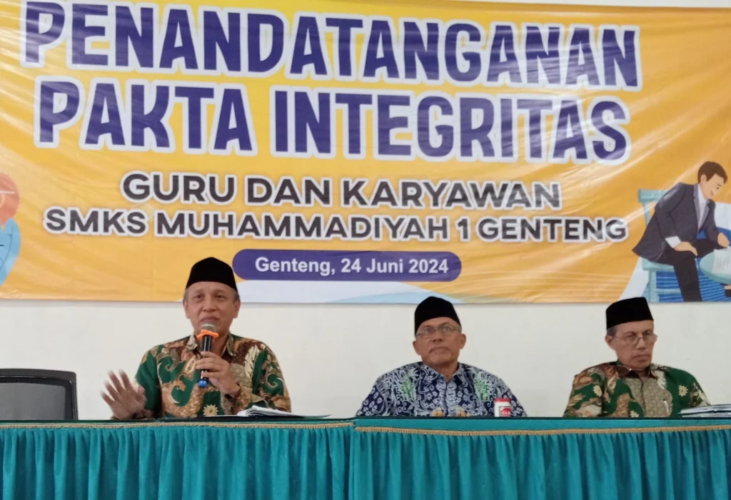 Pentingnya Pakta Integritas Guru dan Tenaga Kependidikan