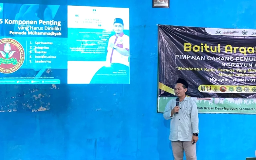 PCPM Ngrayun Raya Siapkan Kader yang Mahir Berkomunikasi Strategis lewat Baitul Arqam Dasar